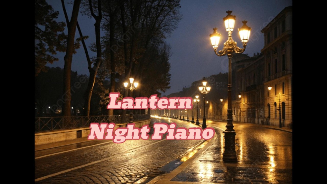 Lantern Alley Piano – Calm Evening Piano Music
