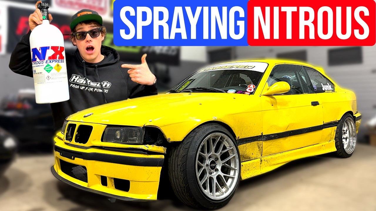 Preparazione di un LS3 per l'iniezione di protossido d'azoto (in arrivo una dose da 200 CV)