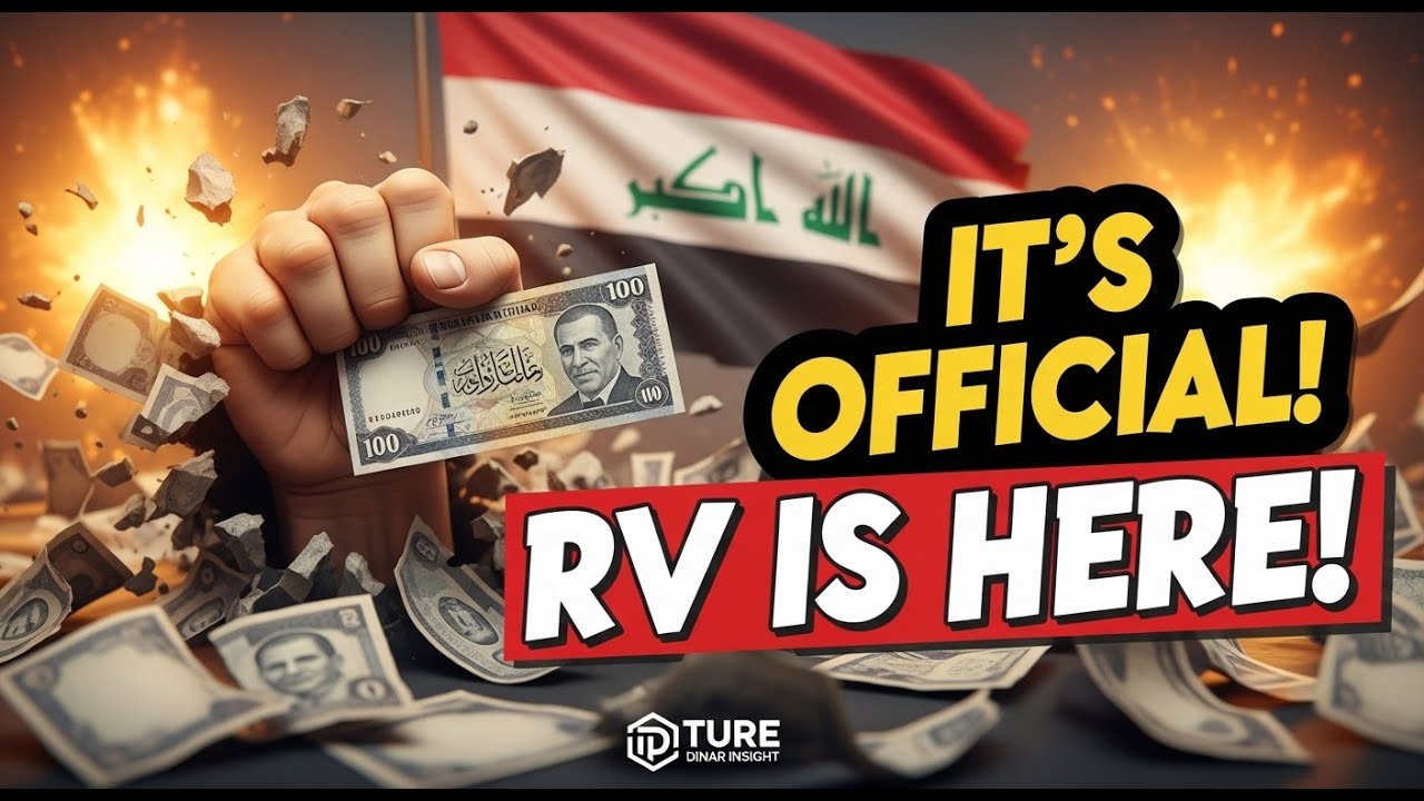 Iraq's New Dinar Notes Just Released - The RV Move is Here! Roadmap Explained - TURE DINAR INSIDE