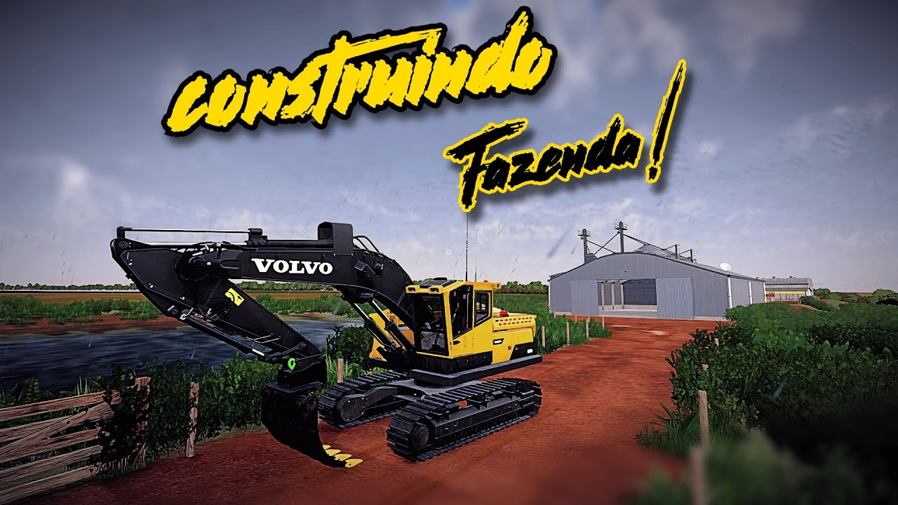 Construindo uma sede pequena para fazenda no mapa Eldorado - FS22