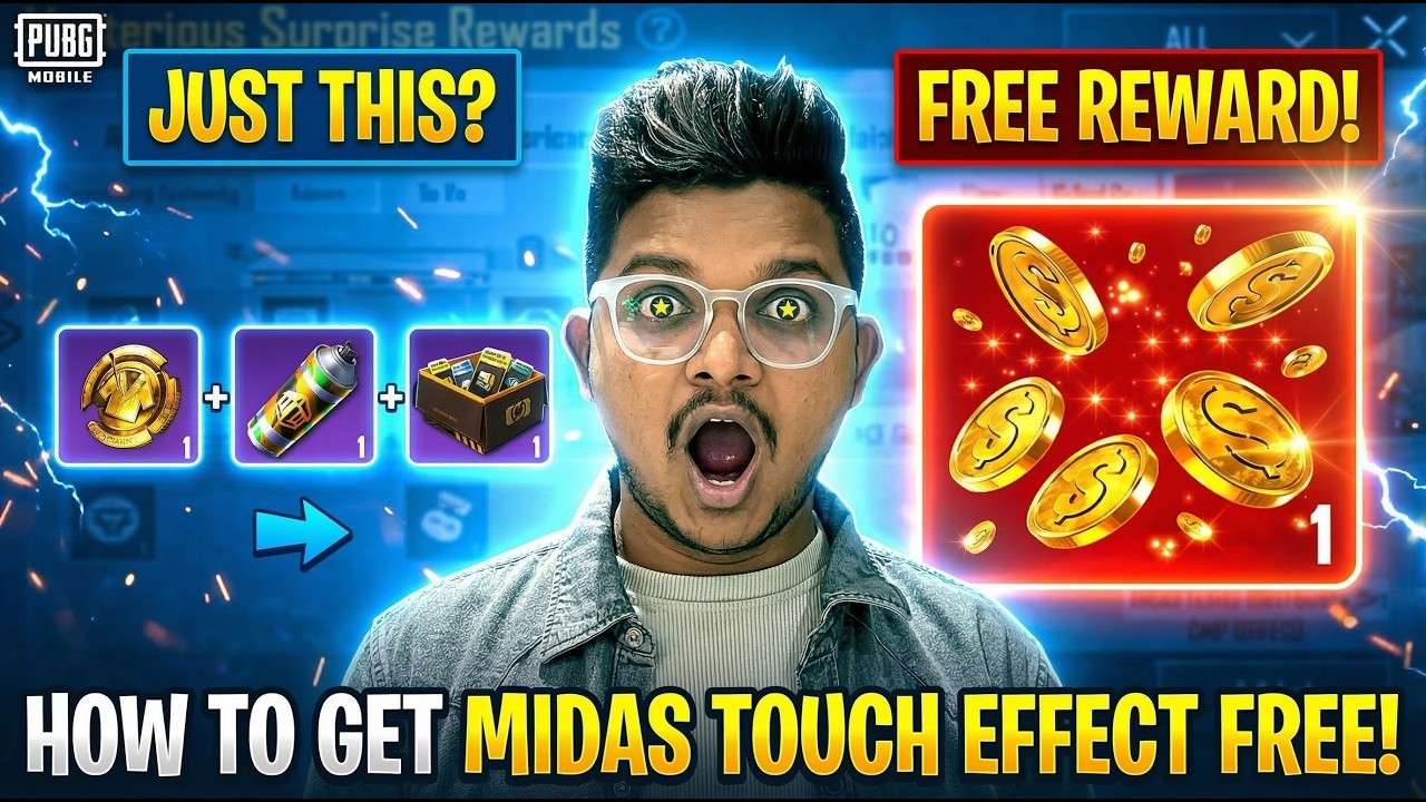 How to Get MIDAS TOUCH EFFECT in PUBG MOBILE | All Clues Answered