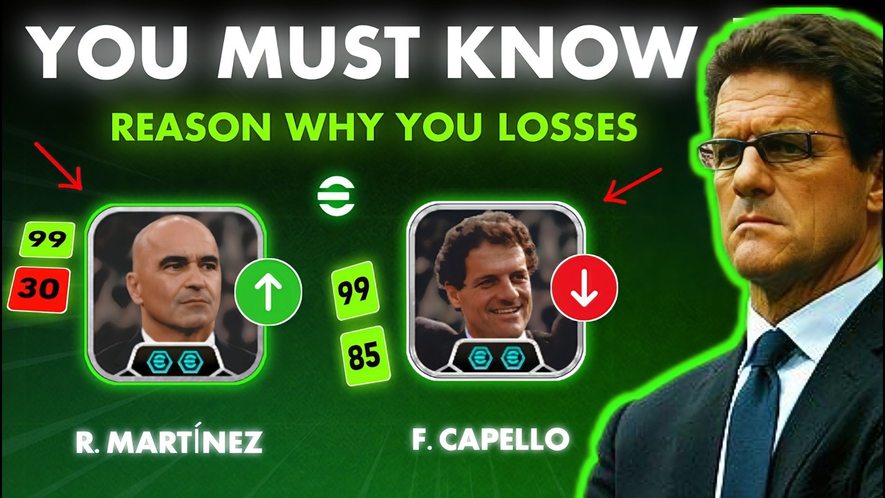 Why Fabio Capello Is the Best Long Ball Counter Manager in eFootball 2026! ⚽🔥