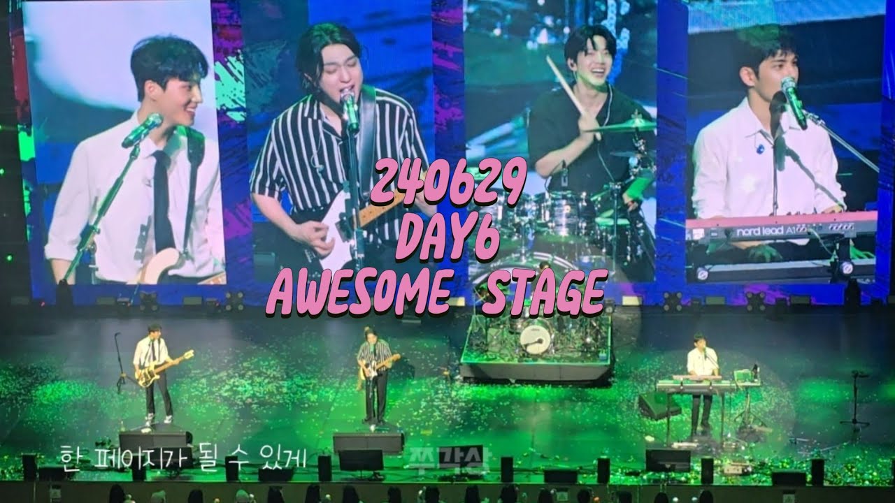 [4k] 240629 Day6 (데이식스) | Awesome Stage Full Version