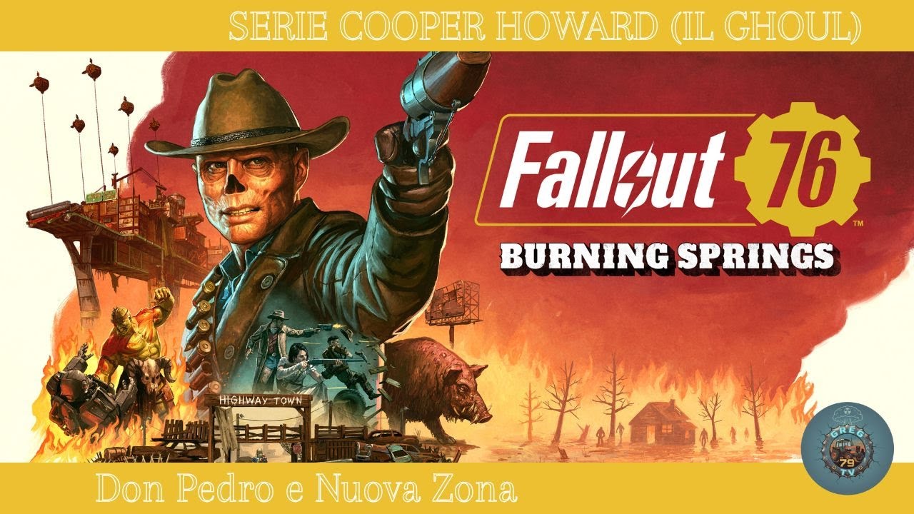 FALLOUT 76 SERIE COOPER HOWARD IL GHOUL Don Pedro e Nuova Zona