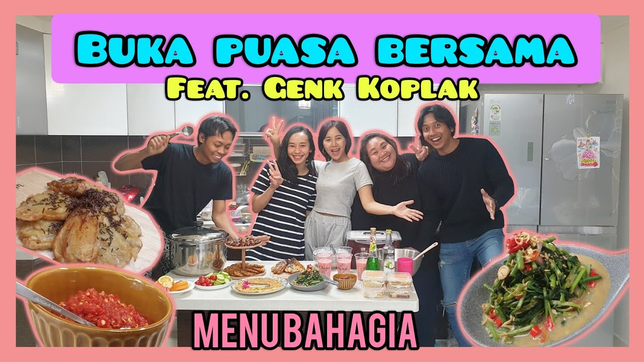 BUKA PUASA BERSAMA DIKOREA || LAUKNYA APA YA? || SOBAT KOPLAK||