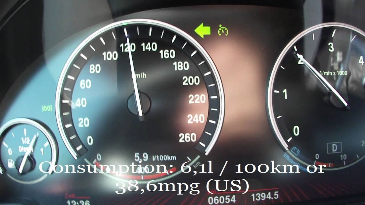 2012 BMW 520d Touring Fuel Consumption