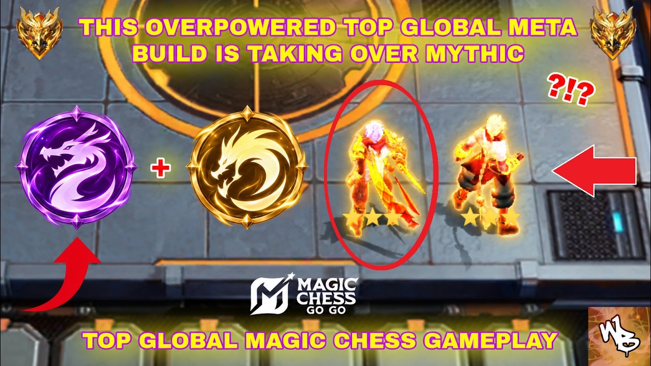 NEW TOP GLOBAL FAVORITE META SYNERGY COMBO  - BEST MAGIC CHESS STRATEGY - MAGIC CHESS GO GO