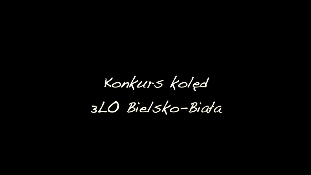 SZKOLNE KOLĘDOWANIE 3LO 2021