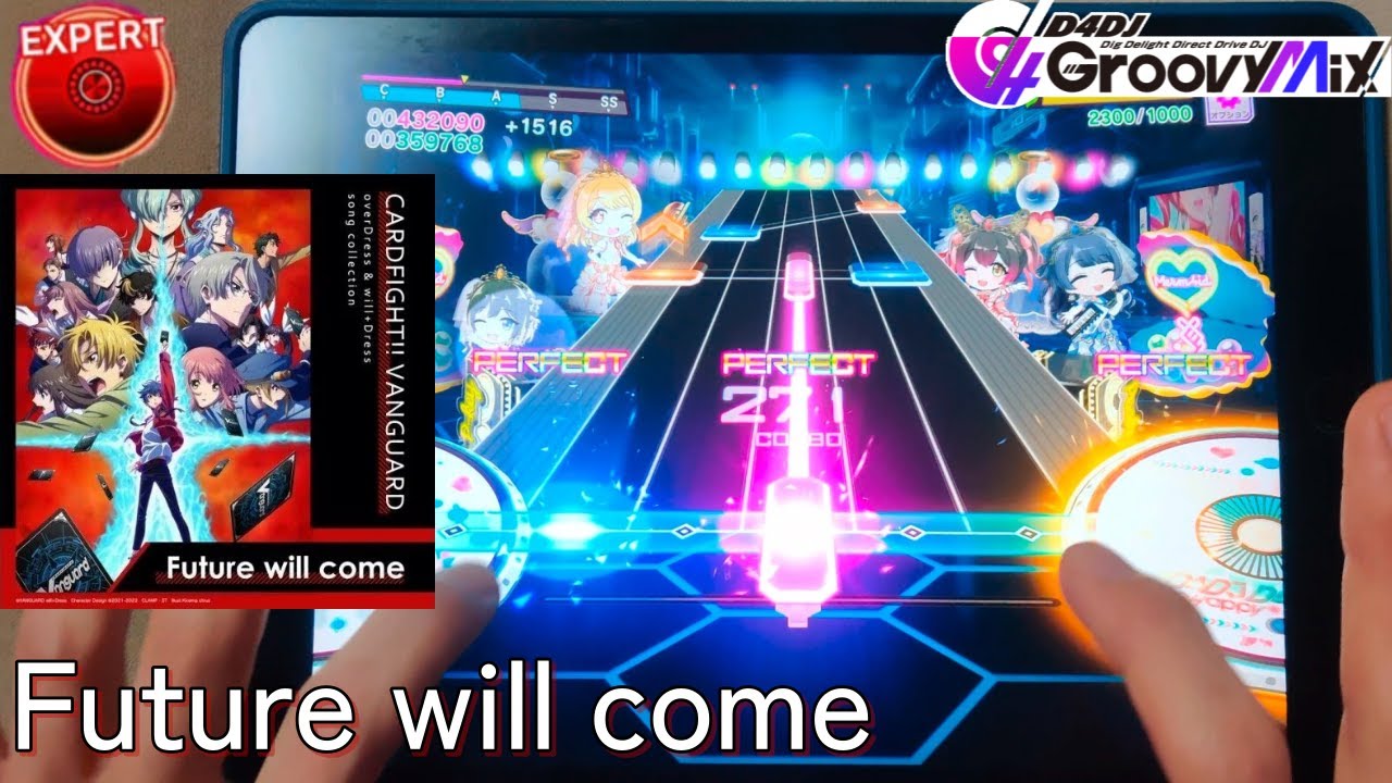 【D4DJ Groovy Mix】Future will come (EXPERT 12) PFC (MAX-7) [Hand Cam]