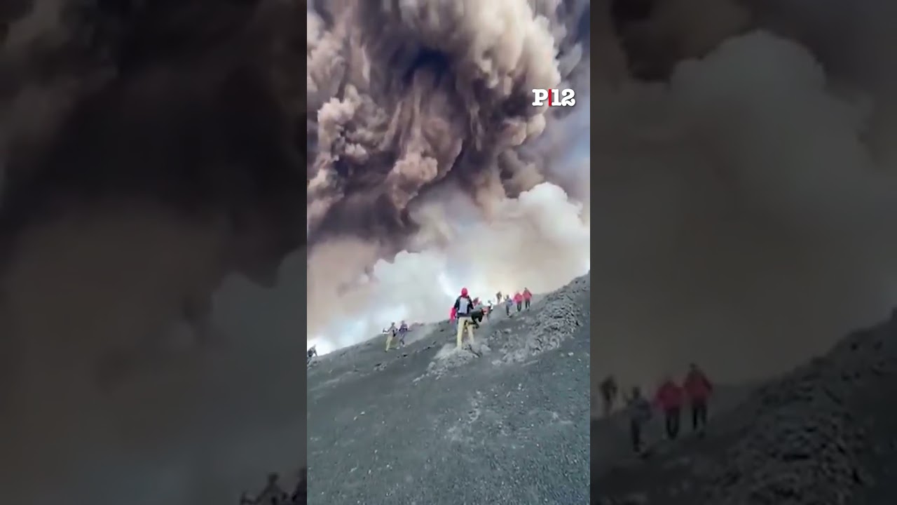 🌋 La impresionante erupci&oacute;n del volc&aacute;n Etna