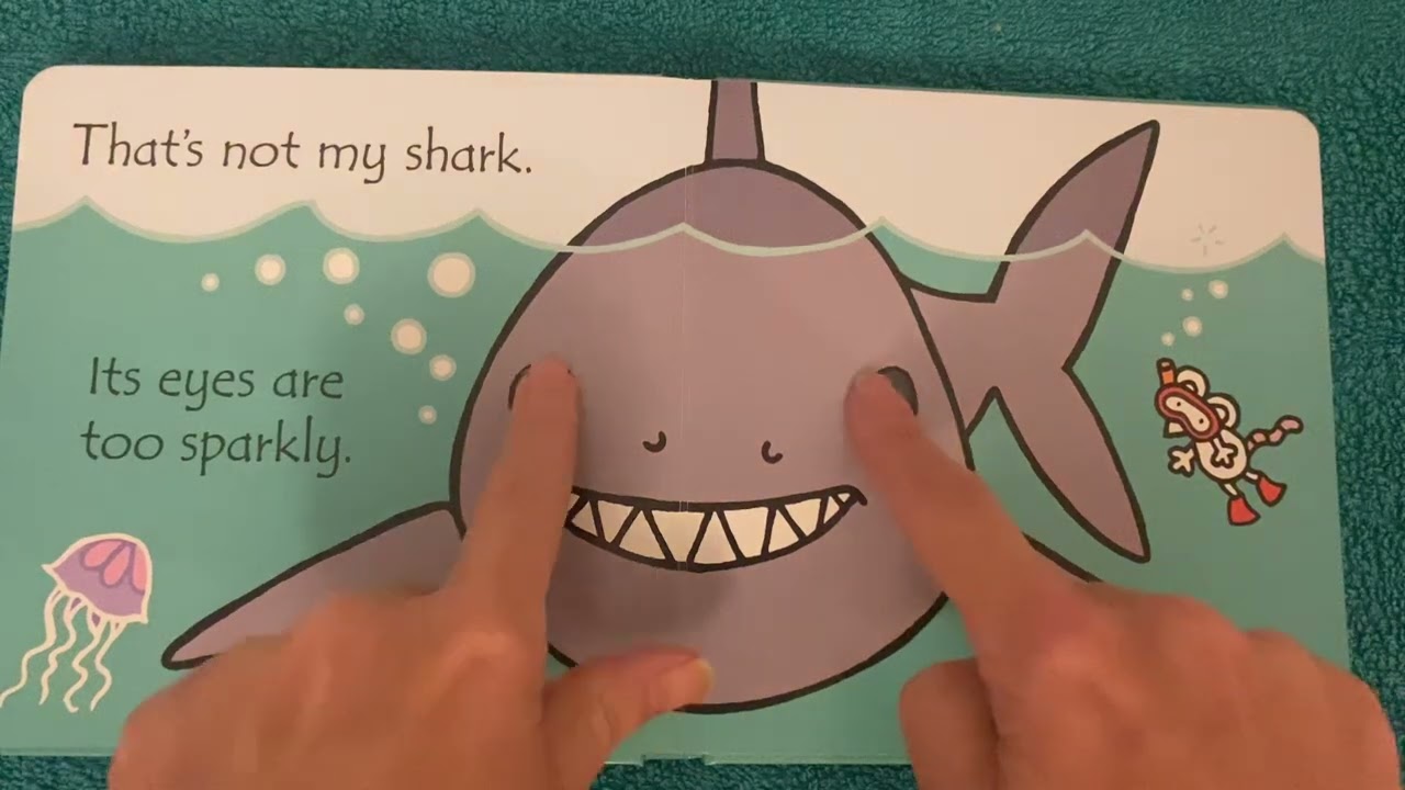 That&rsquo;s not my Shark 🦈 #Touchy-Feely book#readaloud #book #shark