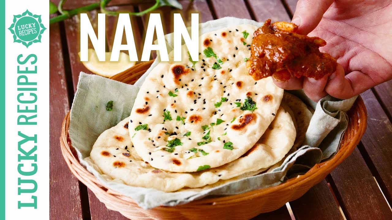 Naan - Brot aus der Pfanne & Ofen einfach Zuhause backen