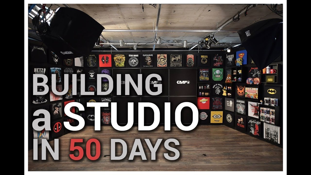 Building a studio in 50 days