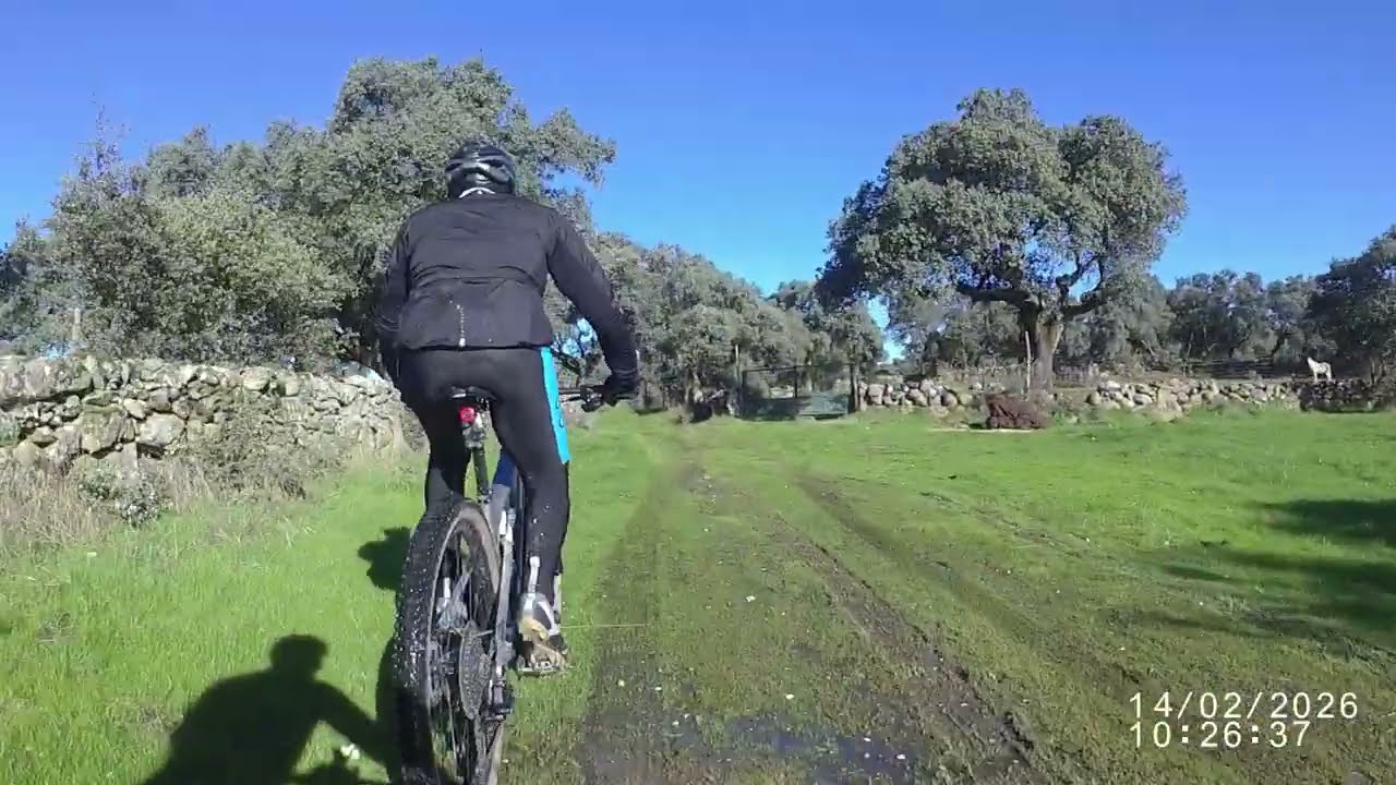 MTB 14/02/2026; Talavera, Cervera, Arroyo Marrupejo, Cervera, Vereda Leñadores, Trialera Emb.Portiña