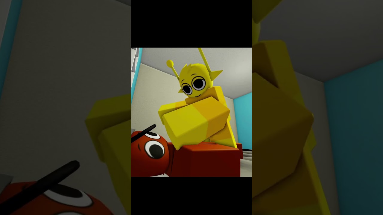 Wake Up 😢😱 | Sprunki Brud X Simon | #sprunki #brud #simon #memes #wakeup #shorts #animation