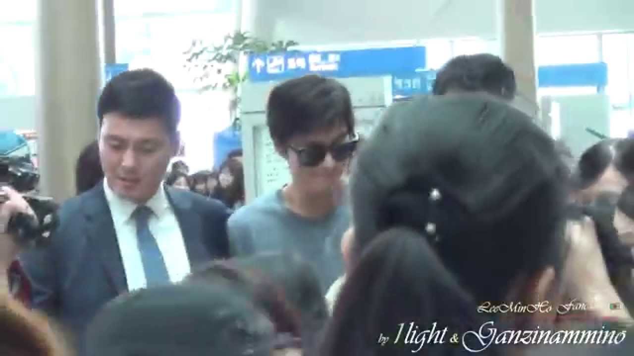 Lee Min Ho 20140628 Incheon Airport 중국 출국