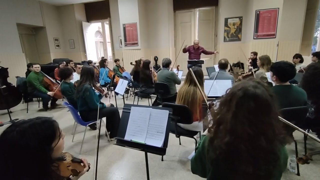 Concerto di inaugurazione dell'A. A. 2022/23. Prove d'orchestra