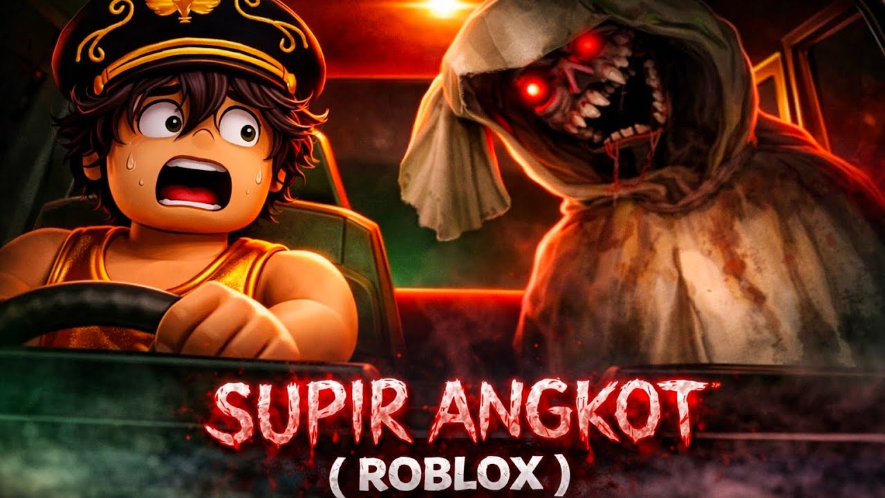 THE SCARIEST DRIVING JOB 🚕👻 | SUPIR ANGKOT 🇮🇩 | ROBLOX HORROR