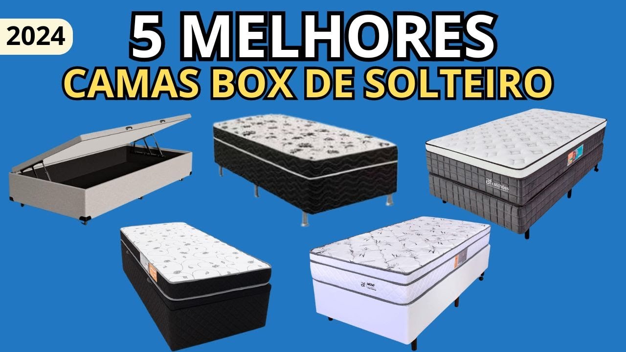 5 MELHORES CAMA BOX SOLTEIRO EM 2024
