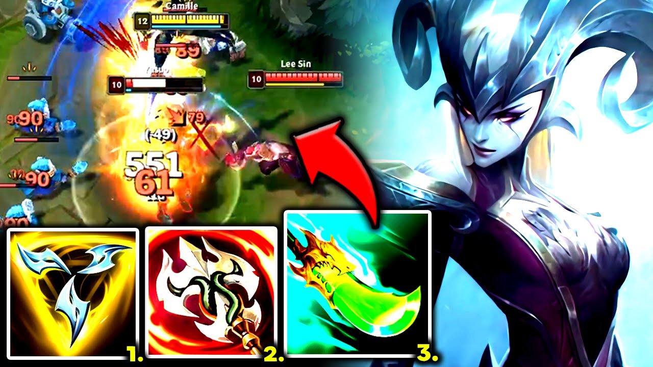 CAMILLE TOP BUT MY (Q) LOOKS LIKE A GLITCH (TONS OF DAMAGE) - S13 Camille TOP Gameplay Guide