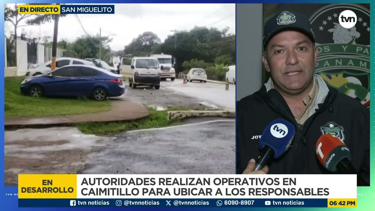 Director de la Policía afirma que capturaron a cinco sospechosos