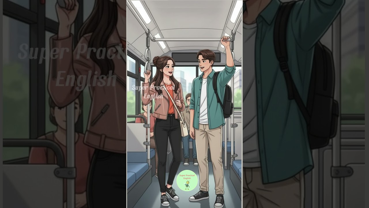 🚌 Разговор на английском в автобусе 🗣️ Учите английский через ежедневные диалоги