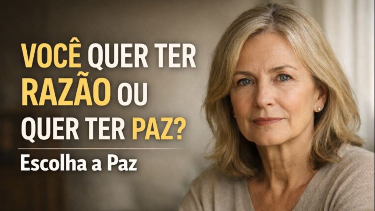 Você Quer Ter Razão ou Quer Ter Paz