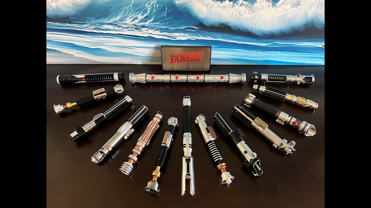 Korbanth .45 Scale Mini Lightsaber Collection Wave 1 Review
