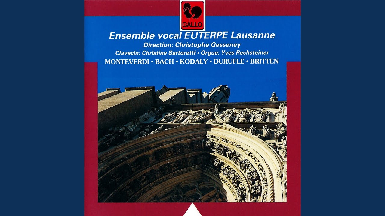 Pange Lingua for Chorus & Organ