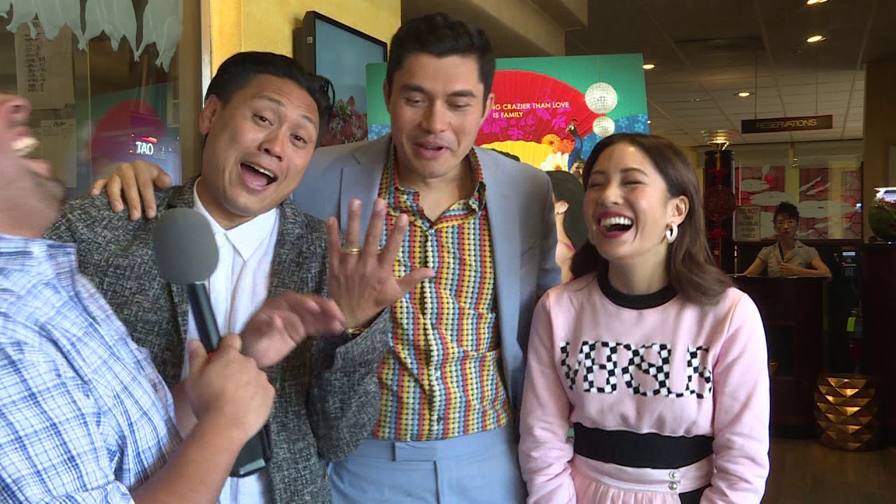 Jon M. Chu, Henry Golding, and Constance Wu - Crazy Rich Asians