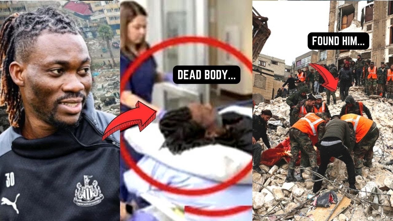 Ghanaian footballer Atsu’s body found under Turkey quake rubble (DEAD BODY)