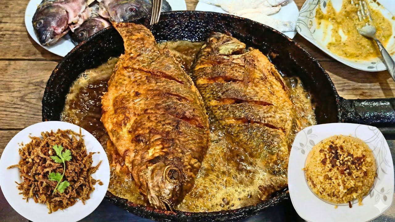 Секрет хрустящей жареной рыбы 🔥 и опасная ресторанная приправа 🐟.