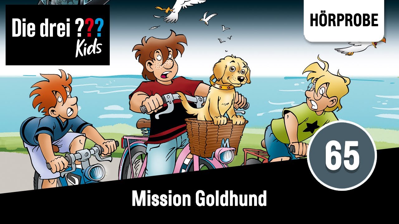 Die drei ??? Kids - Folge 65: Mission Goldhund | Hörprobe zum Hörspiel