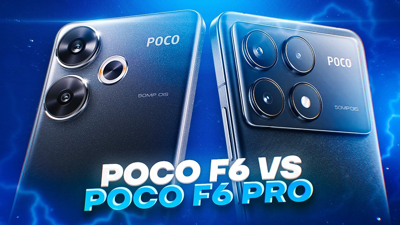 Poco F6 vs Poco F6 Pro - unboxing, dizayn, displey, protsessor, Antutu test, kamera test. Obzor 2024