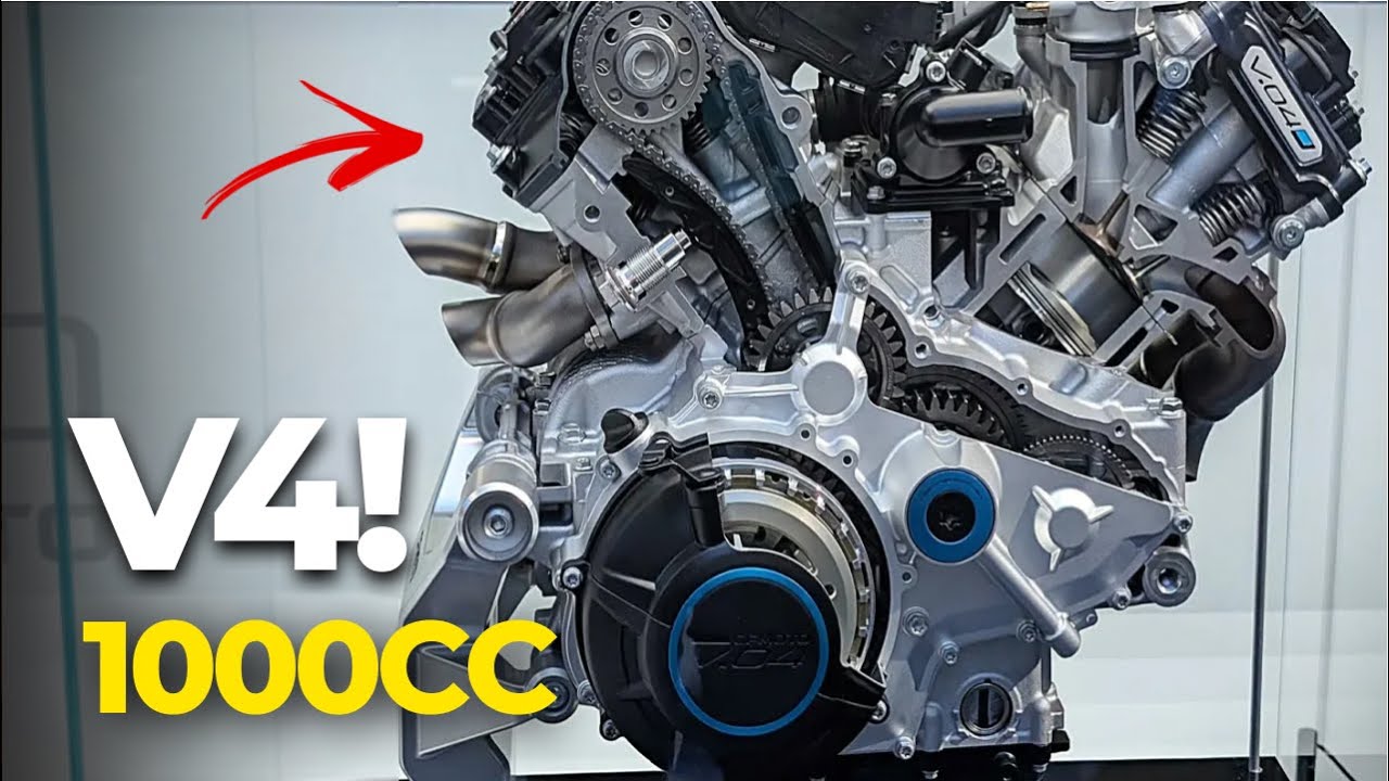 THE ENGINE with which CFMoto plans to compete with DUCATI | How does it work?