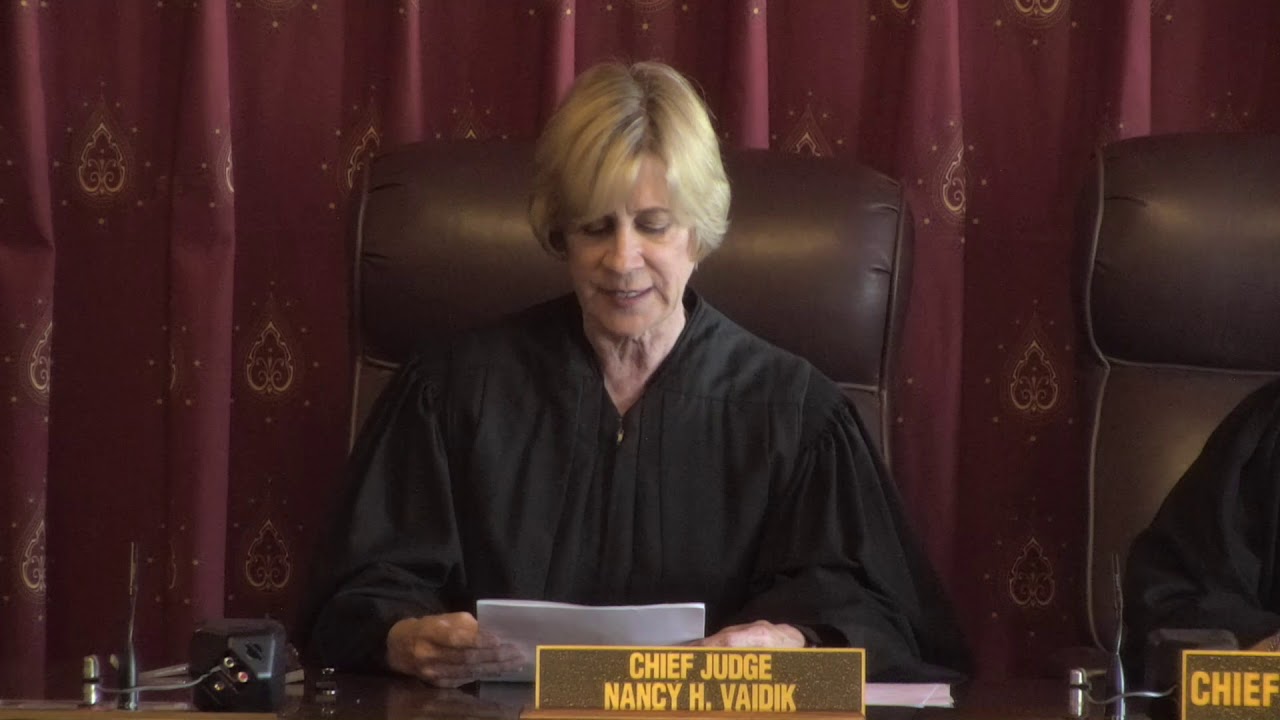Robing Ceremony: Hon. Elizabeth Tavitas