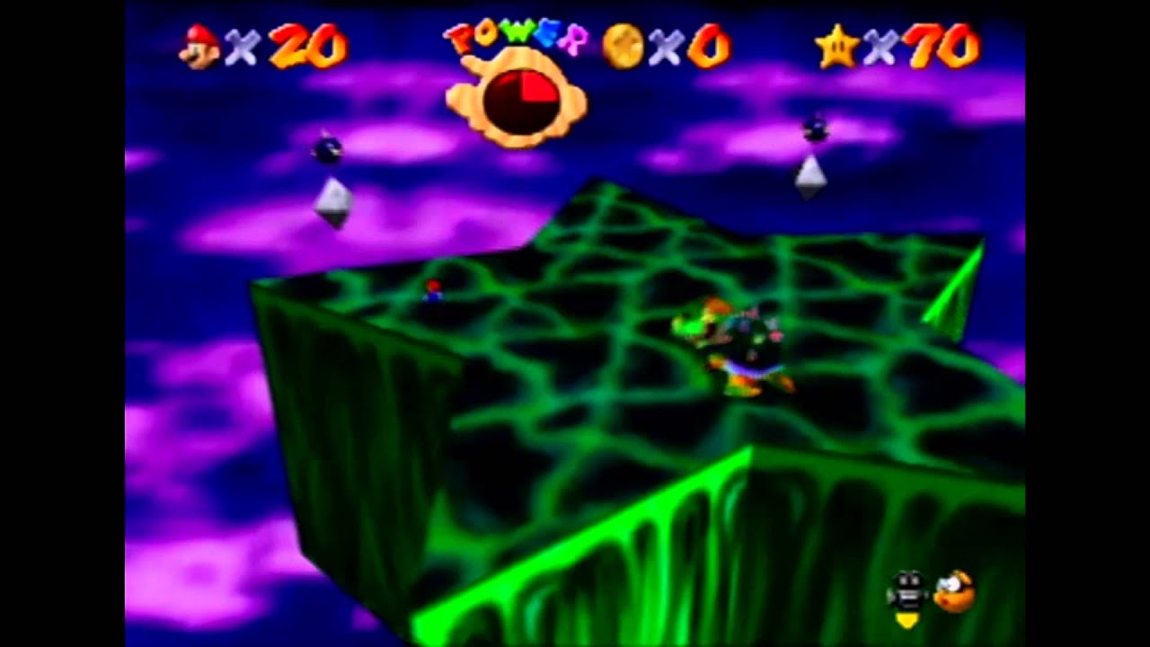 Super Mario 64 Final Boss: King Bowser