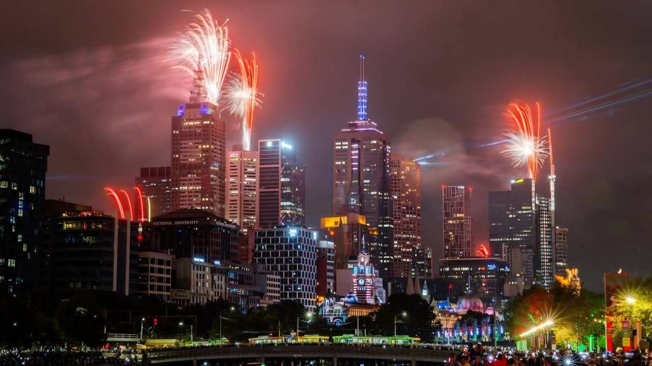 2026 New Year Fireworks, Melbourne 