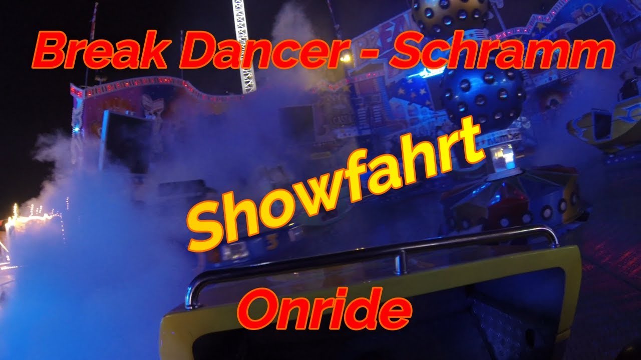 Break Dancer Schramm Showfahrt Onride Video von der Frühjahrs Dippemess 2018 in Frankfurt