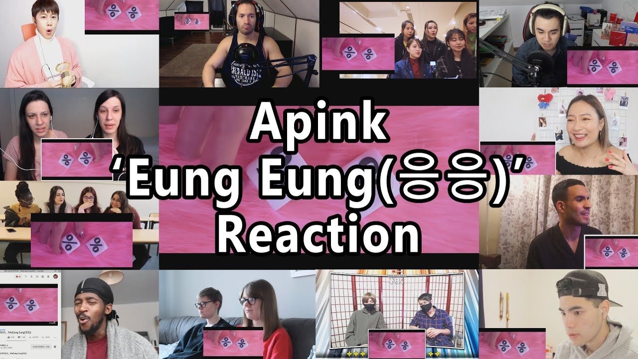 [MV] Apink(에이핑크) _ %%(Eung Eung(응응)) "Reaction Mashup"