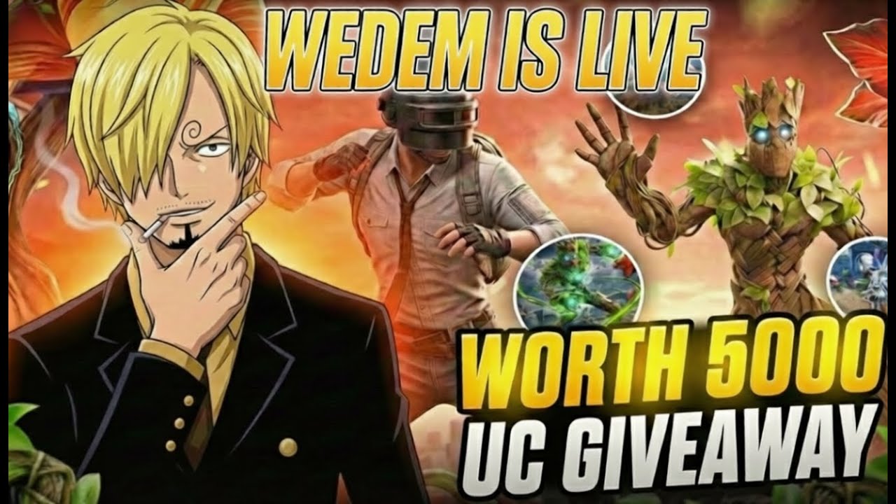 🔥Road To Legend | Ultimate Royal Rank Push | 5000uc Giveaway  | Wedemislive | Bgmi Live