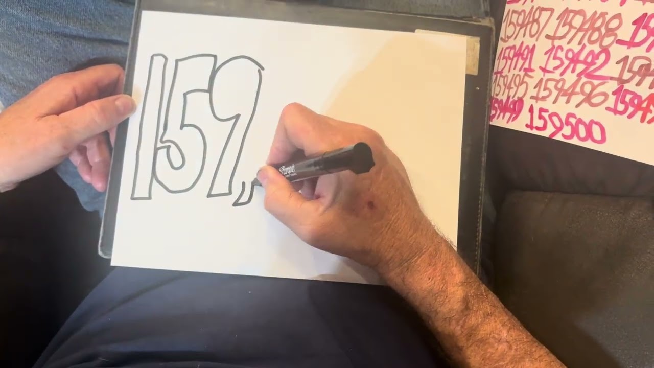 Writing Counting ✍️ 159500