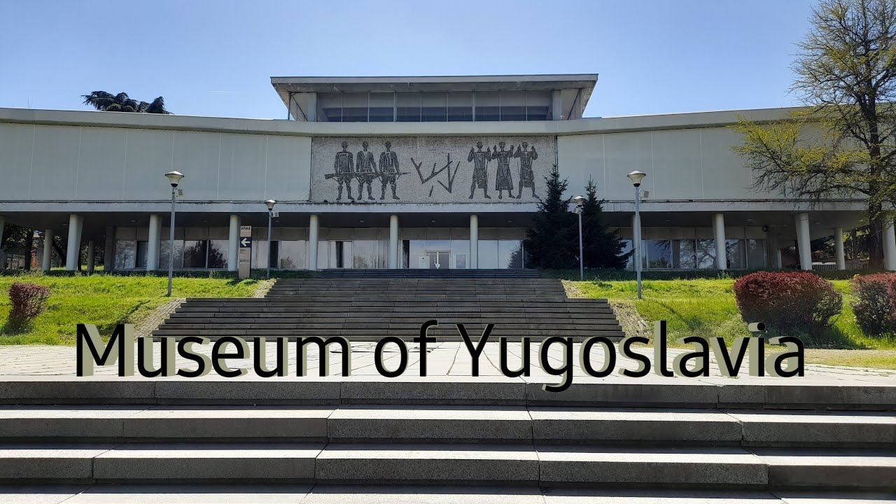 Museum of Yugoslavia. A memorial for Josip Broz Tito. (Muze Jugoslavije)