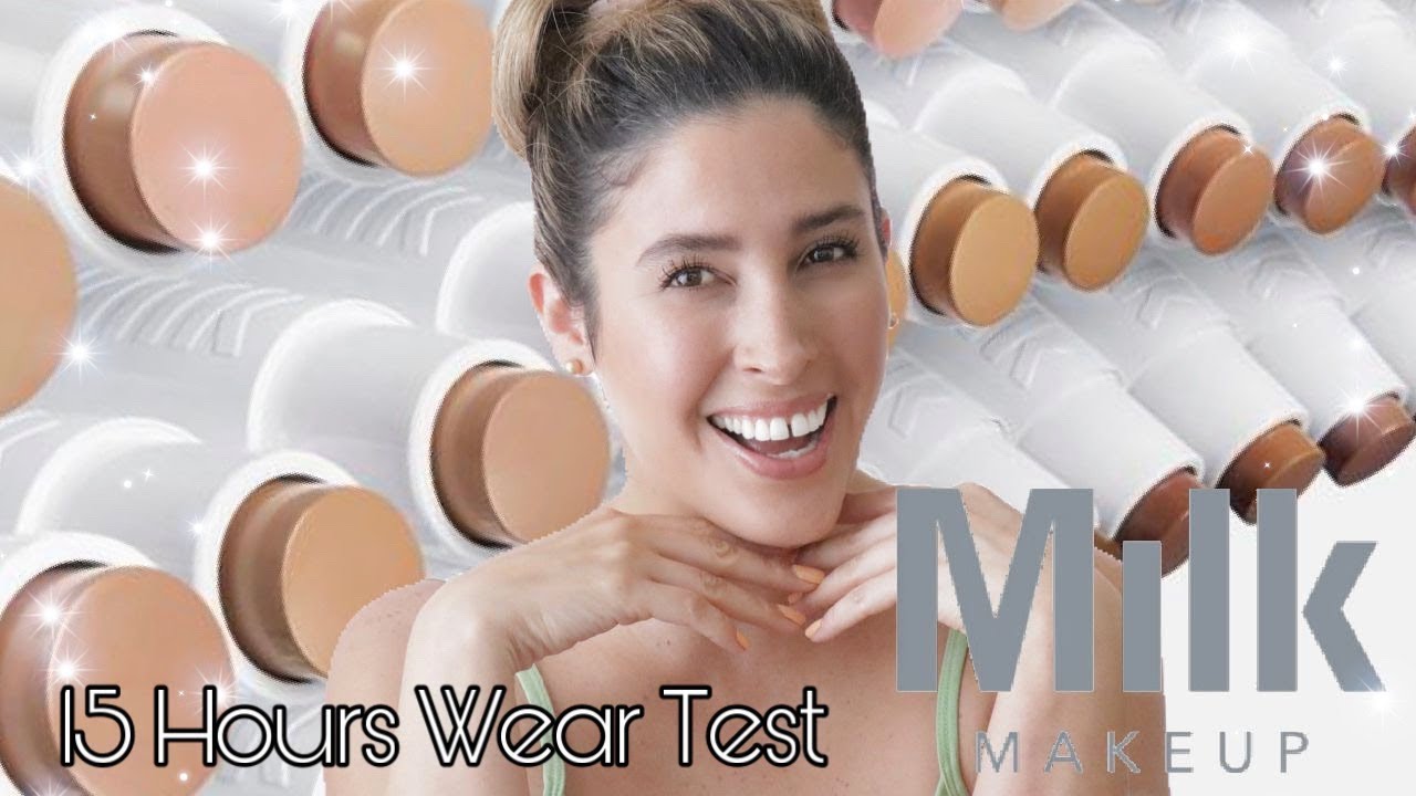 NEW MILK MAKEUP FLEX FOUNDATION STICK REVIEW! | Demo 15 Hour Wear Test