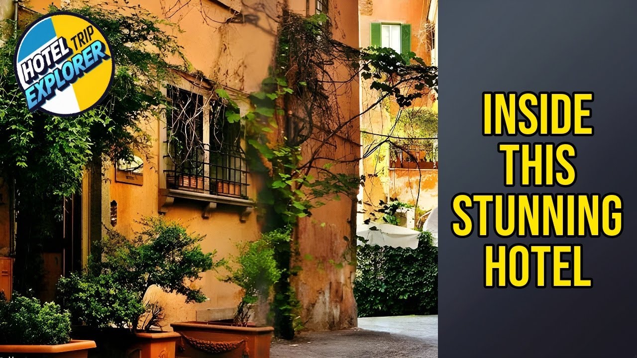 Hotel Domus Tiberina - Inside This Stunning Hotel | Rome, Italy🌟