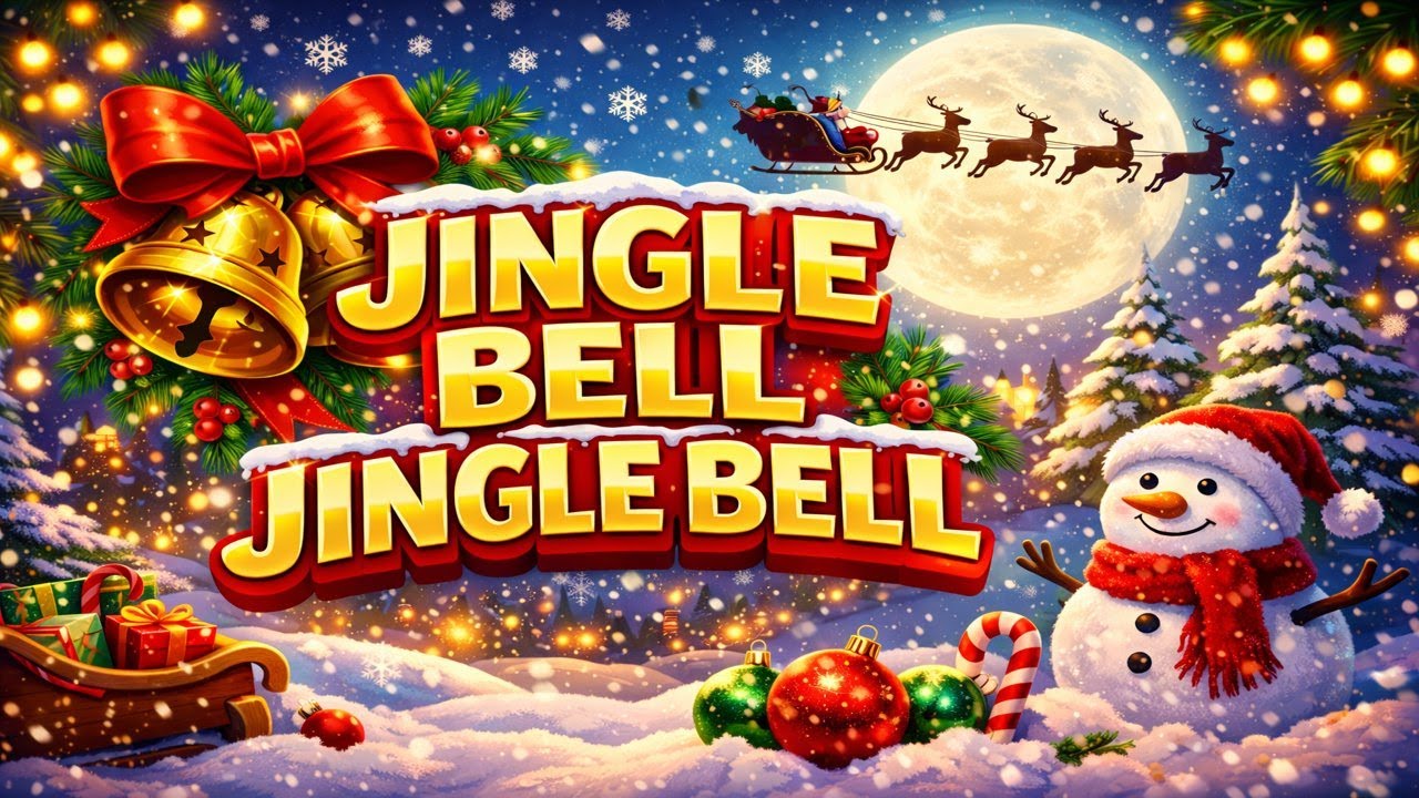 Jingle Bell Jingle Bell 🎶 | Merry Christmas Songs | Kids Rhymes