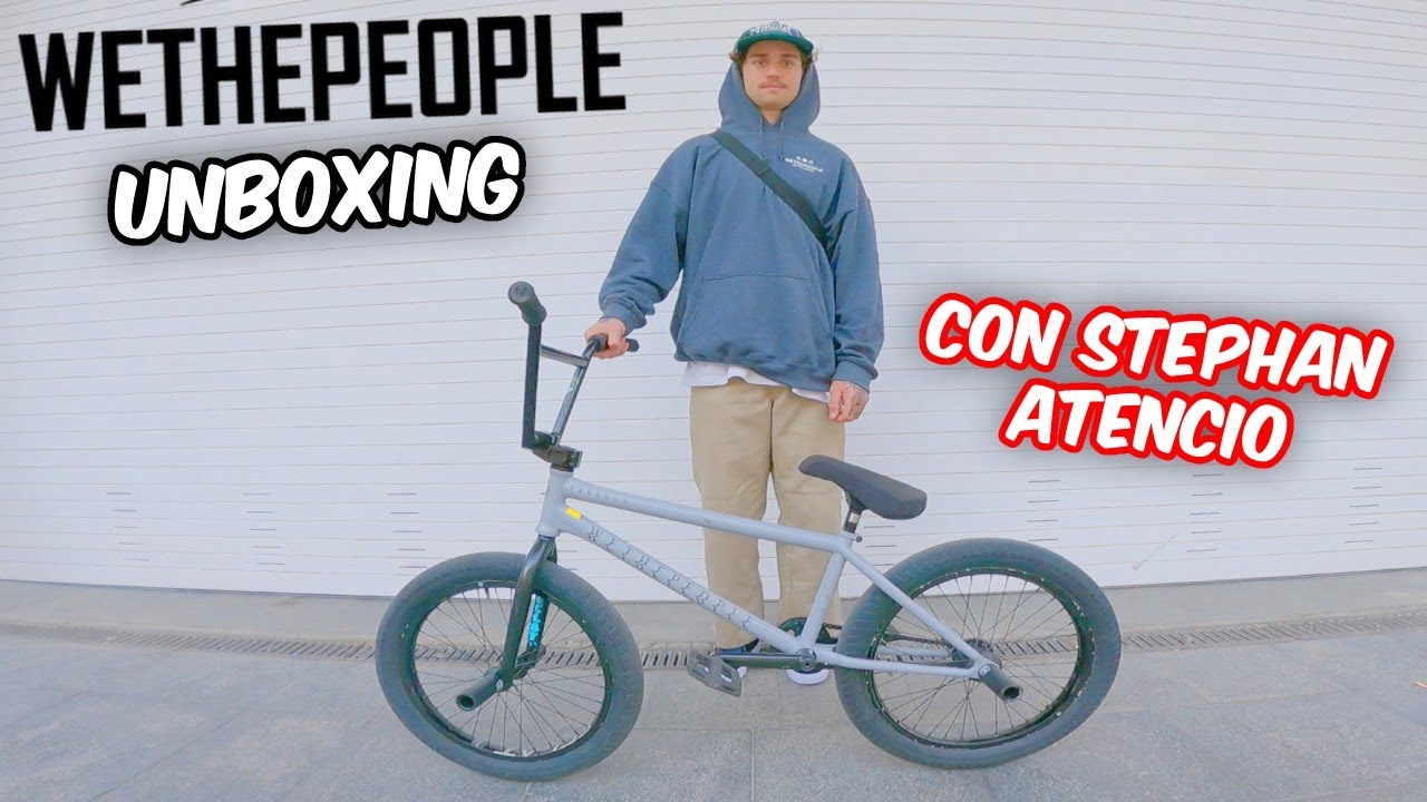 Stephan Atencio recibe un GRAN paquete de Wethepeople - Nueva BMX?