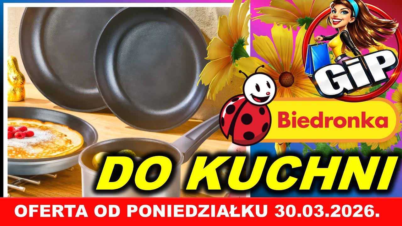 BIEDRONKA Dla Twojej Kuchni na Wielkanoc | Oferta od Poniedziałku 30.03.2026.