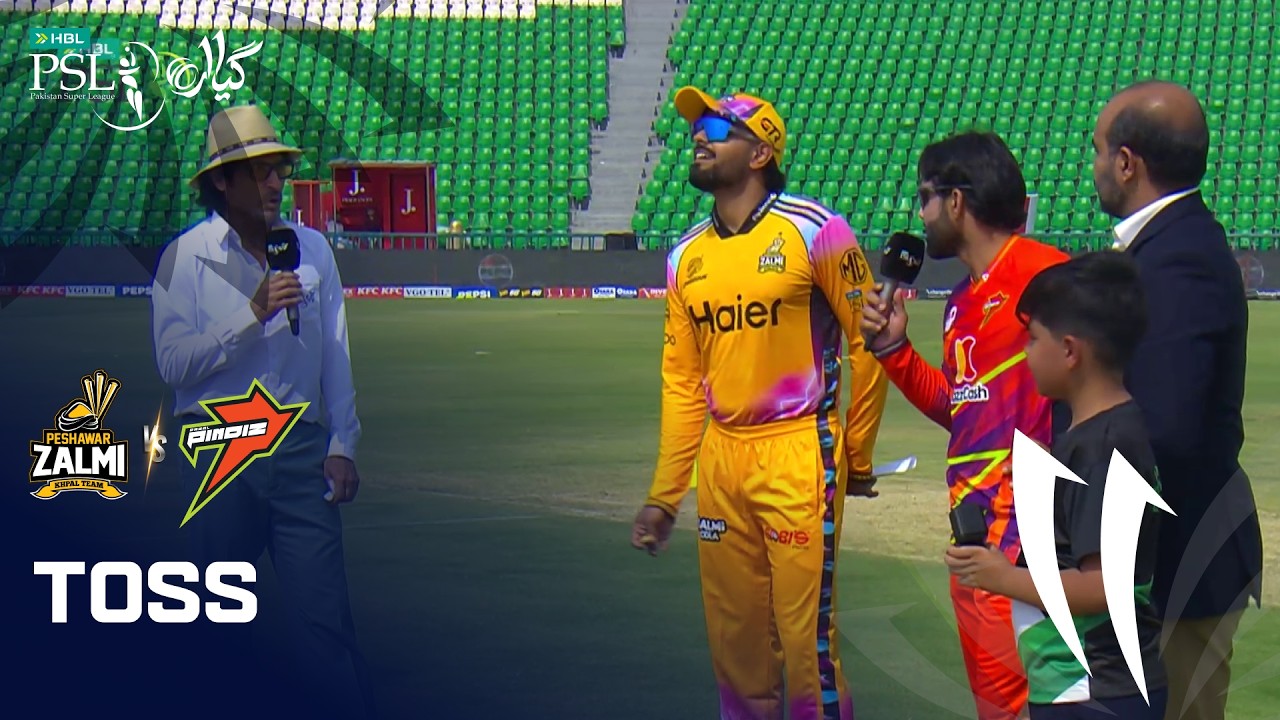 Toss | Peshawar Zalmi vs Rawalpindiz | Urdu | Match 3 | HBL PSL 11 | MZB1H