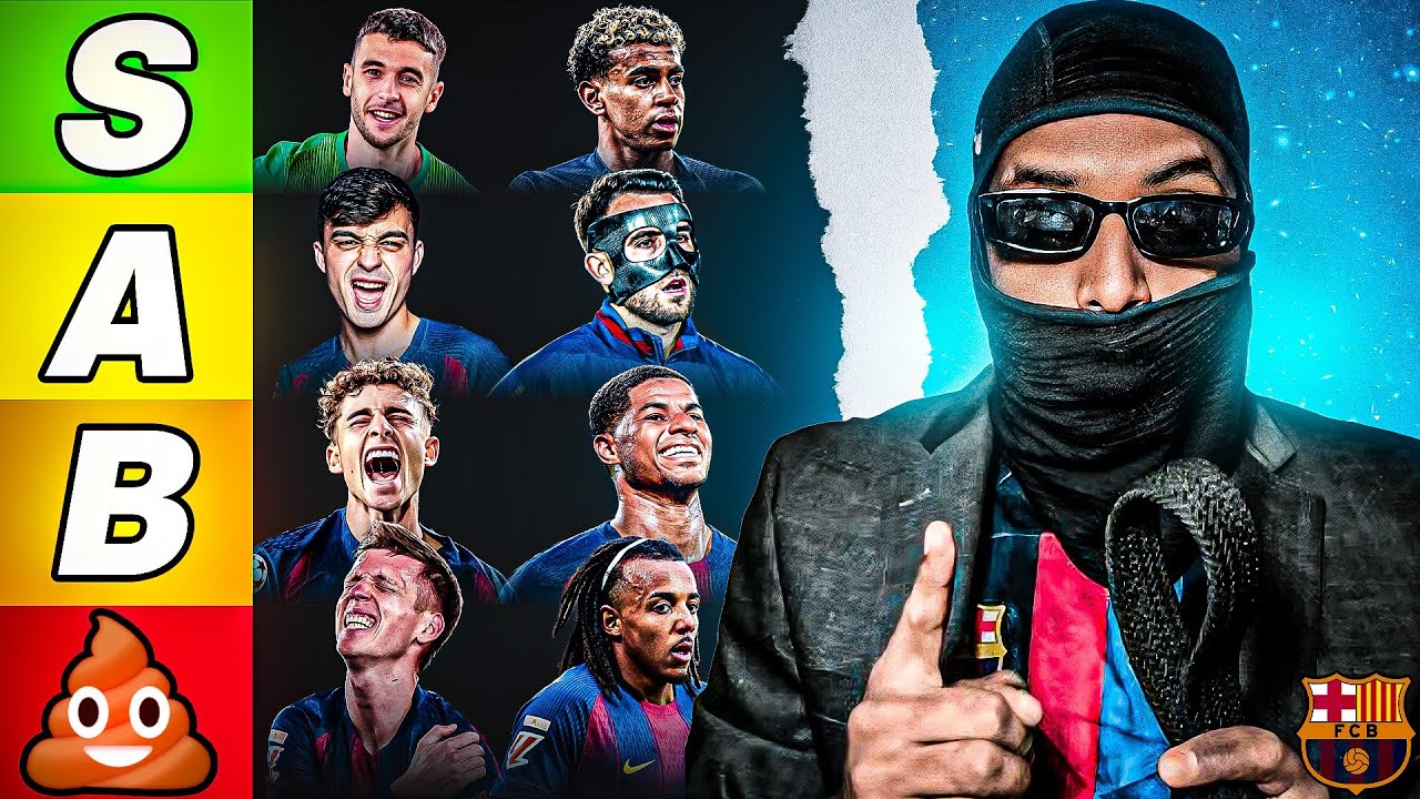 Brutally Ranking every Fc Barcelona player for 25/26 season so far.